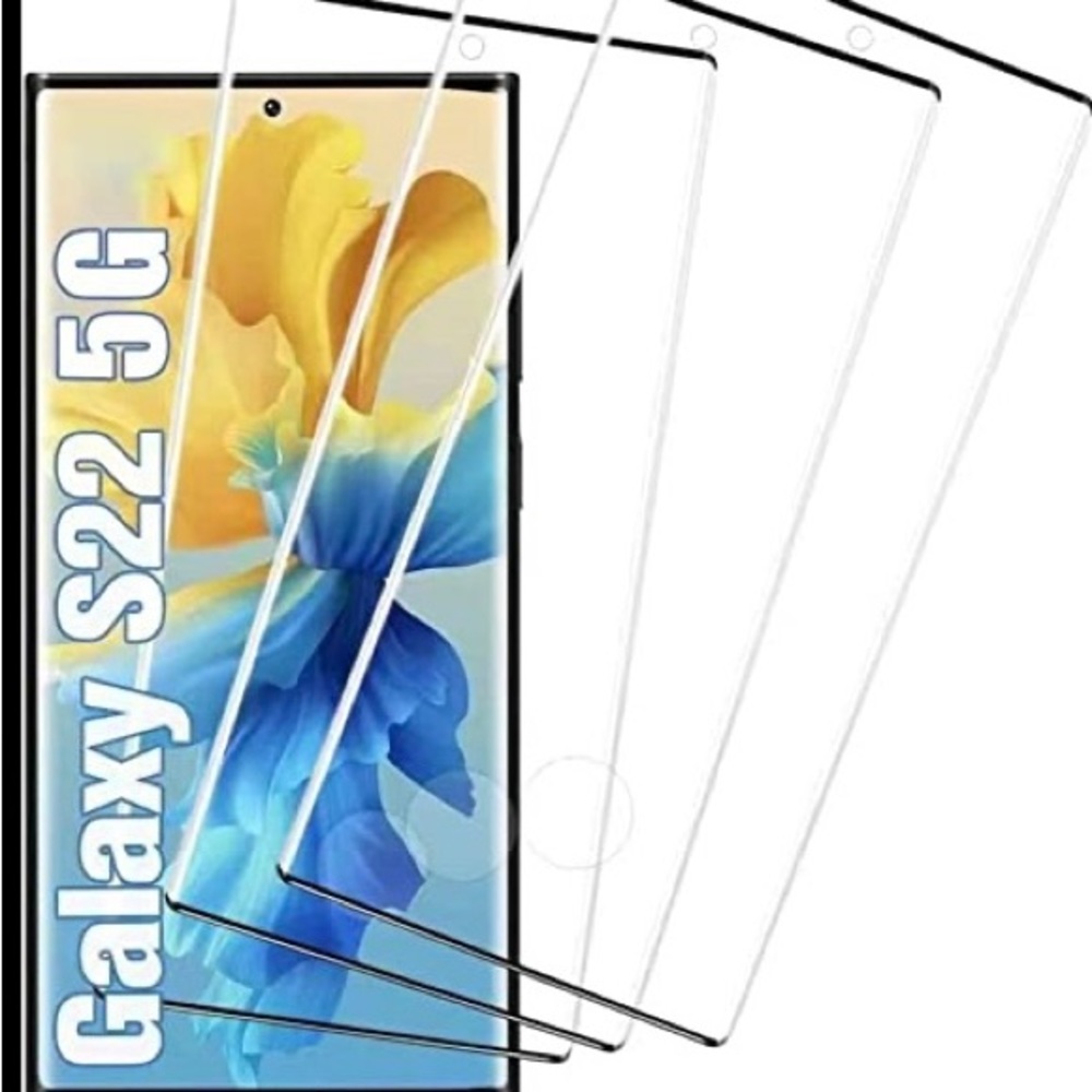 NWT 3pk tempered glass screen protectors. Galaxy S22 Ultra 5G